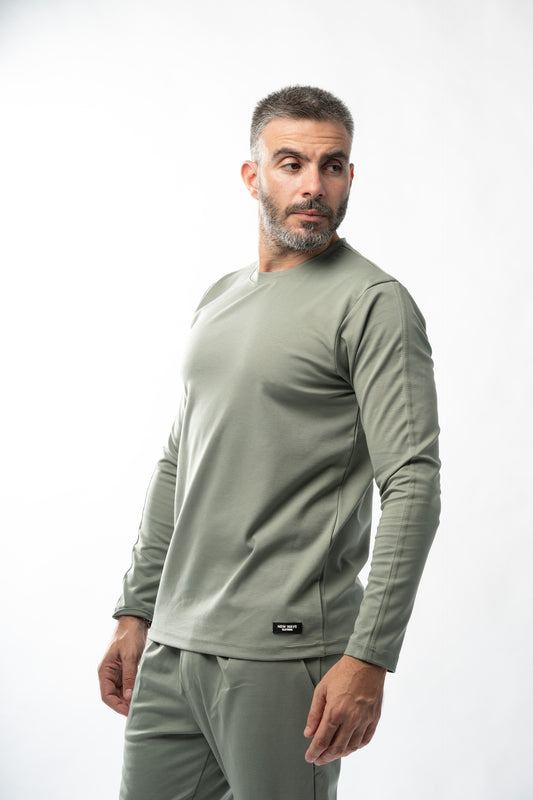 NEW WAVE σετ μακρυμάνικο/παντελόνι