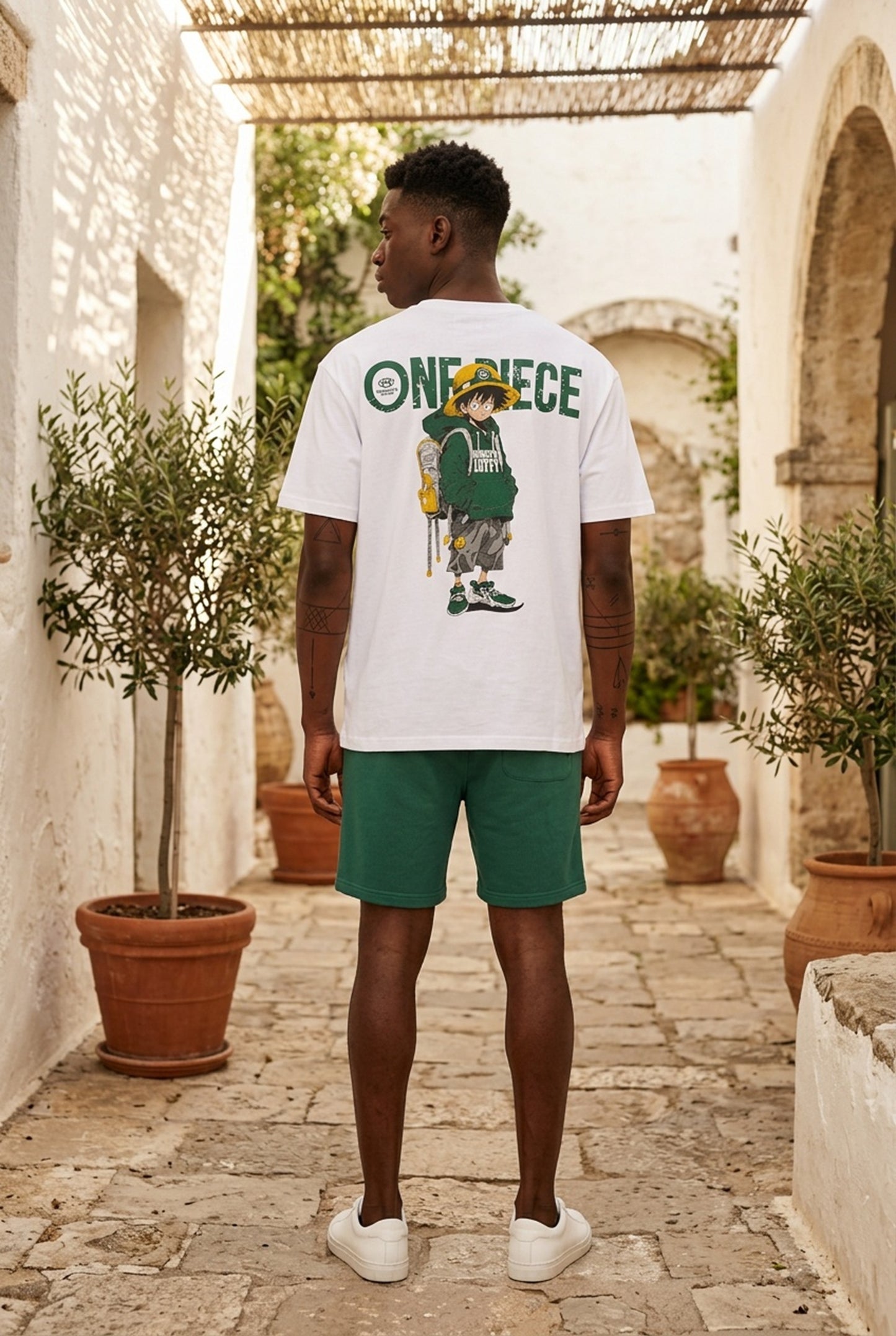 New Wave T-shirt "One Piece in school"